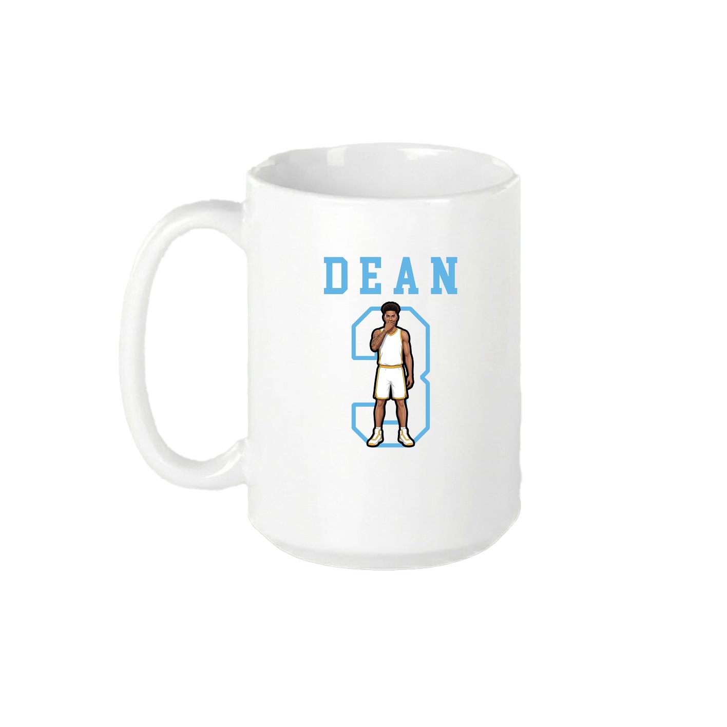 15oz Coffee Mug — Shirsey in White