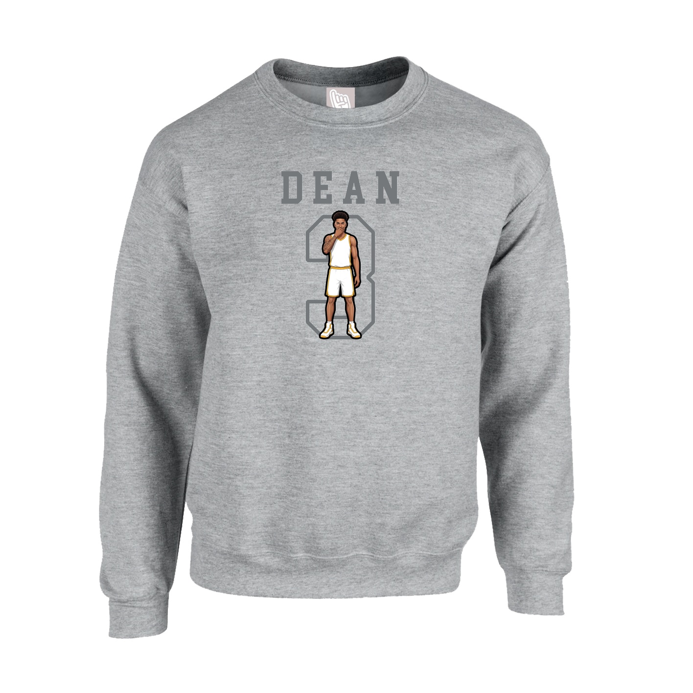 Fleece Crew — Shirsey in Grey