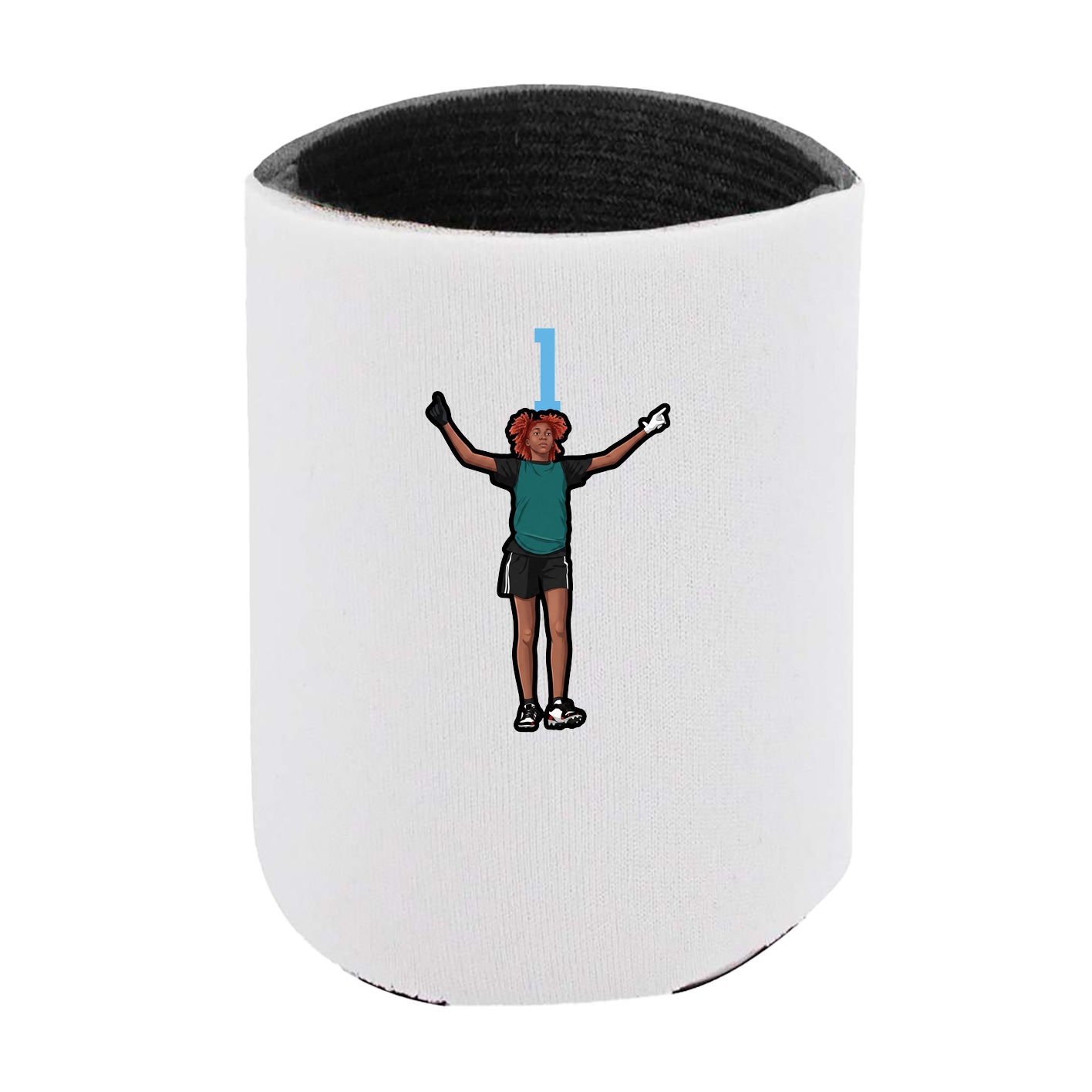 Can Holder — Number Top in White