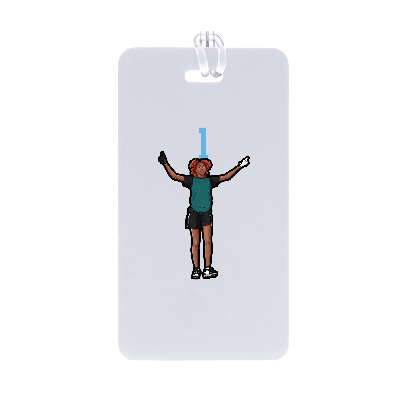 Bag Tag — Number Top in Classic