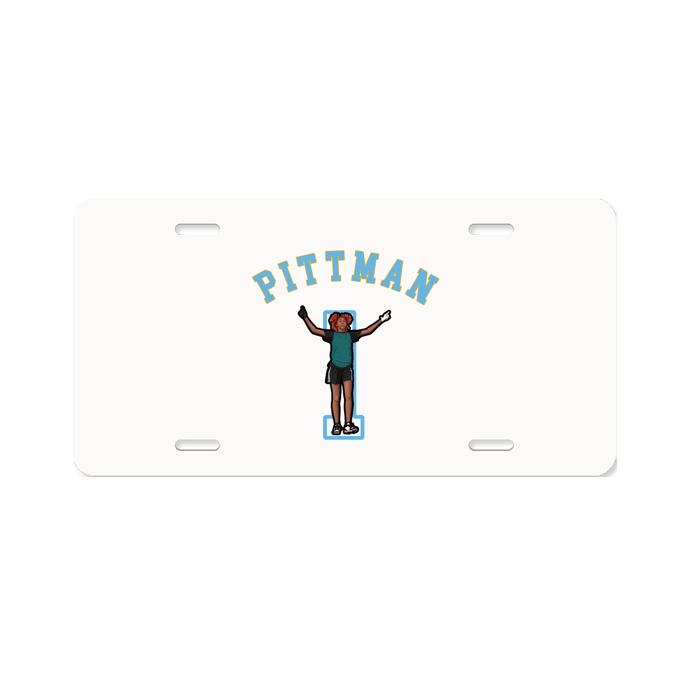 License Plate — Shirsey Arch in Classic