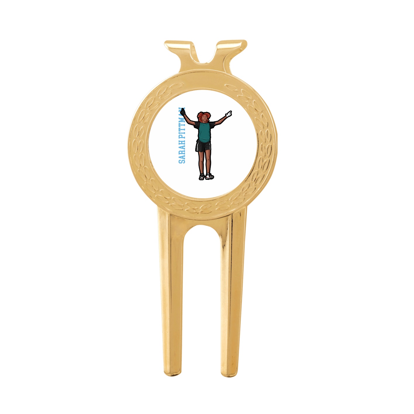 Divot Tool with Ball Marker — Name Vertical in Classic