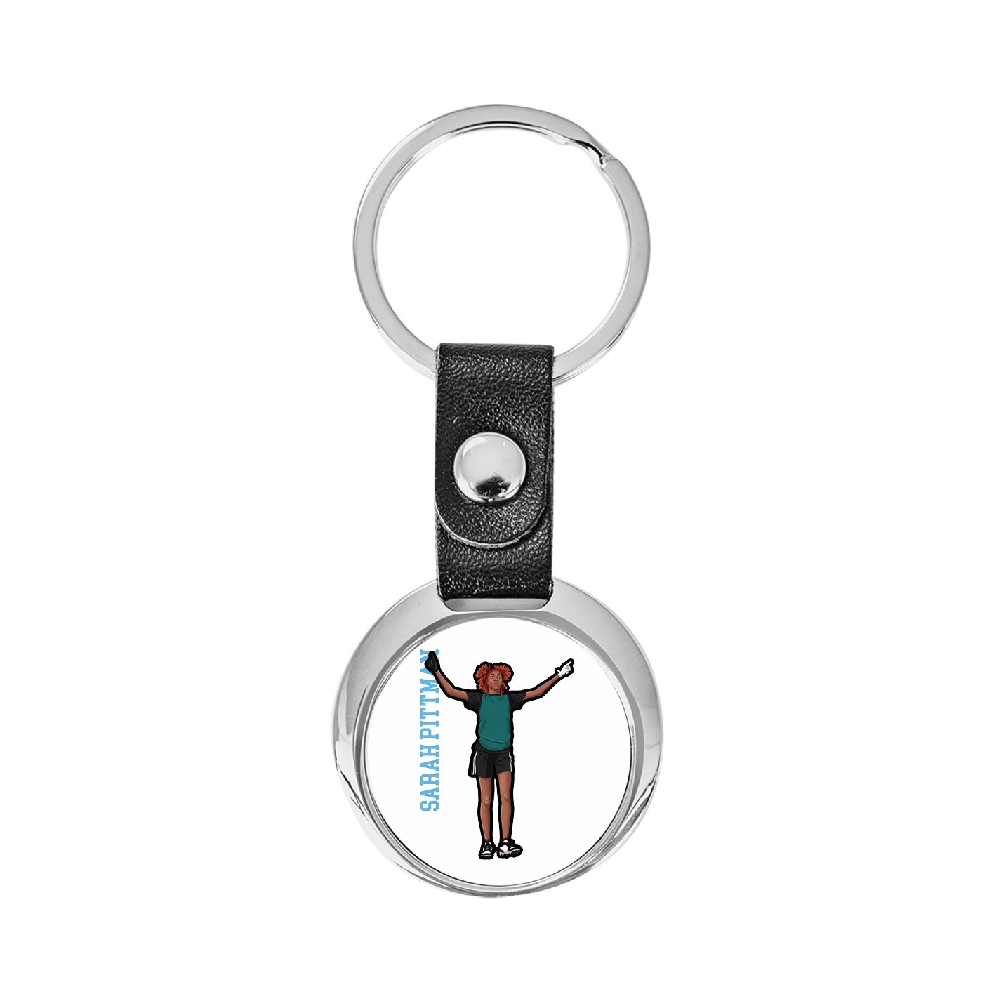 Key Chain — Name Vertical in Classic
