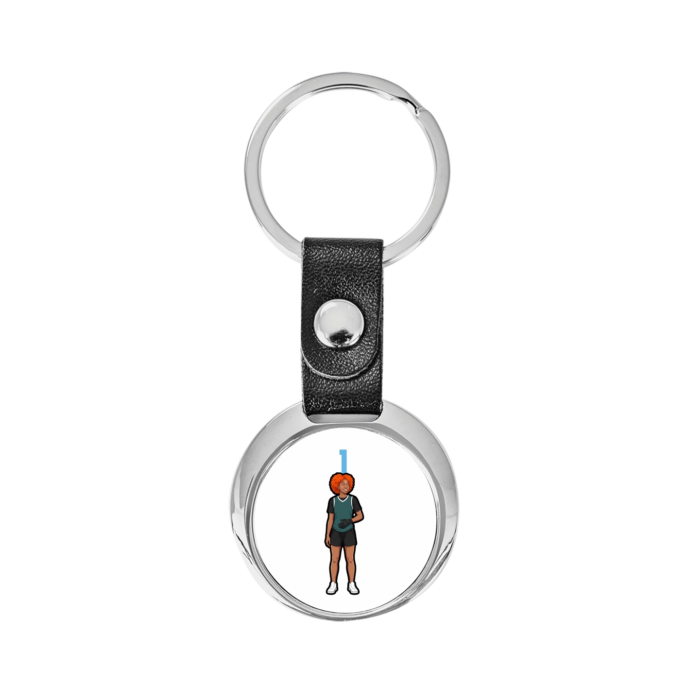 Key Chain — Number Top in Classic