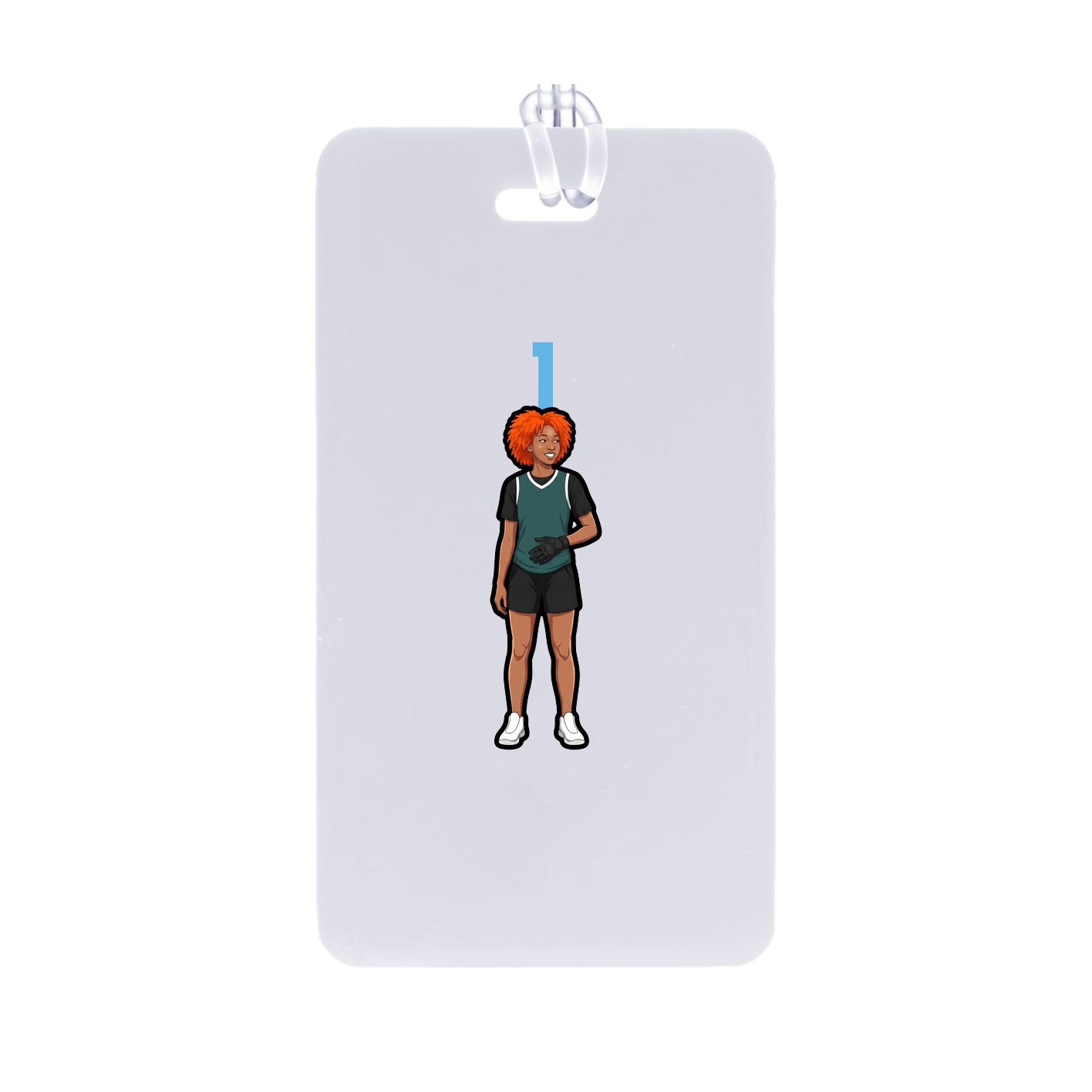 Bag Tag — Number Top in Classic
