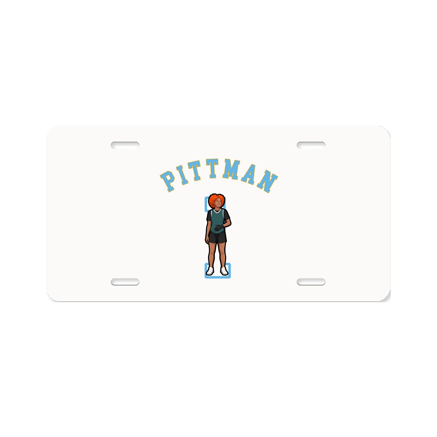 License Plate — Shirsey Arch in Classic