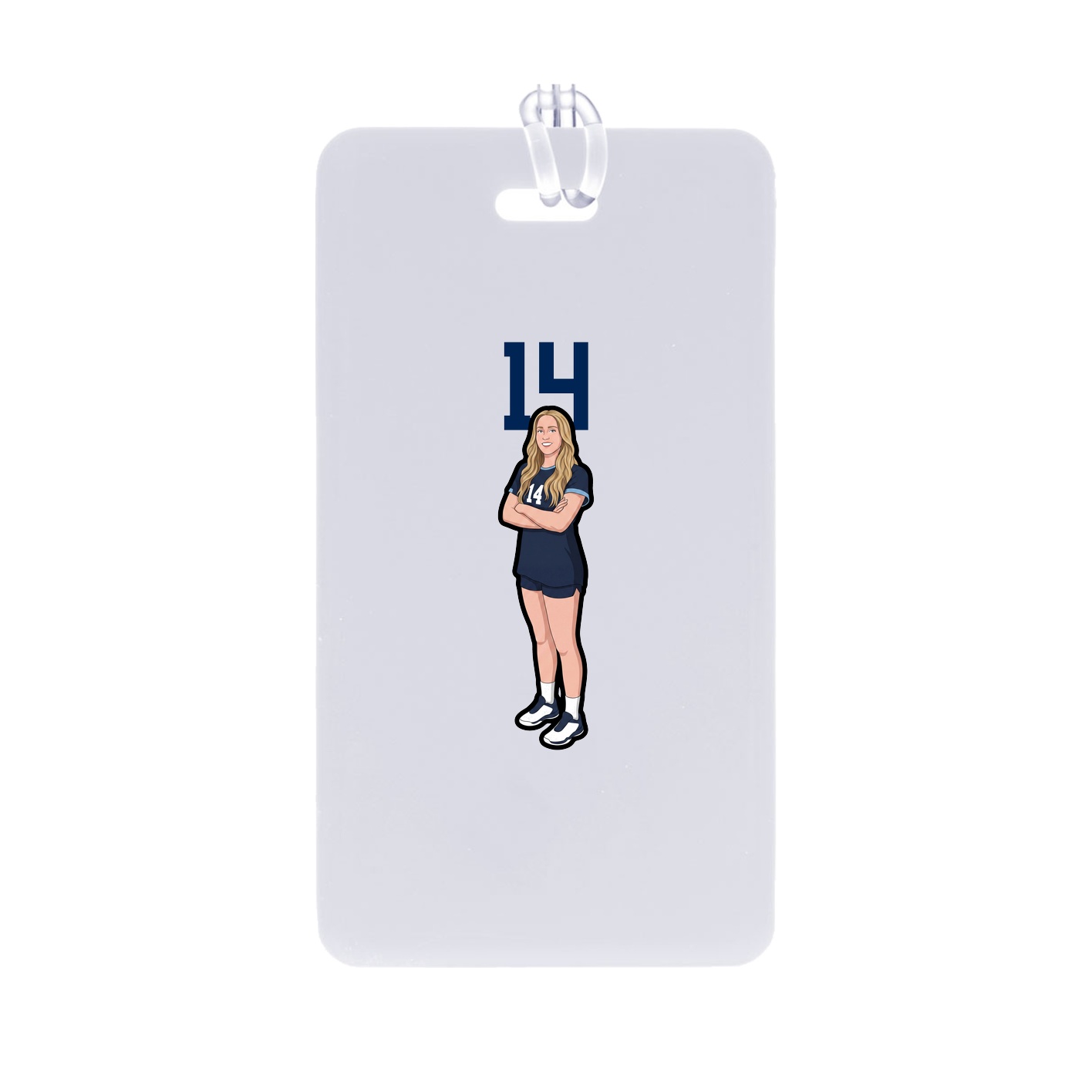 Bag Tag — Number Top in Classic