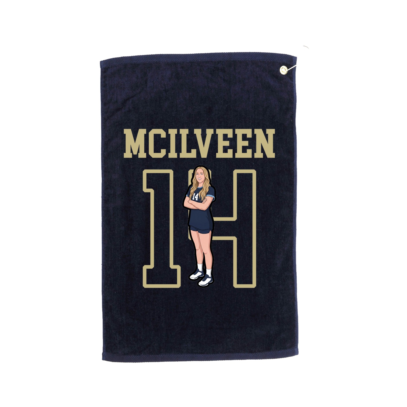 Golf Towel — Shirsey in Navy