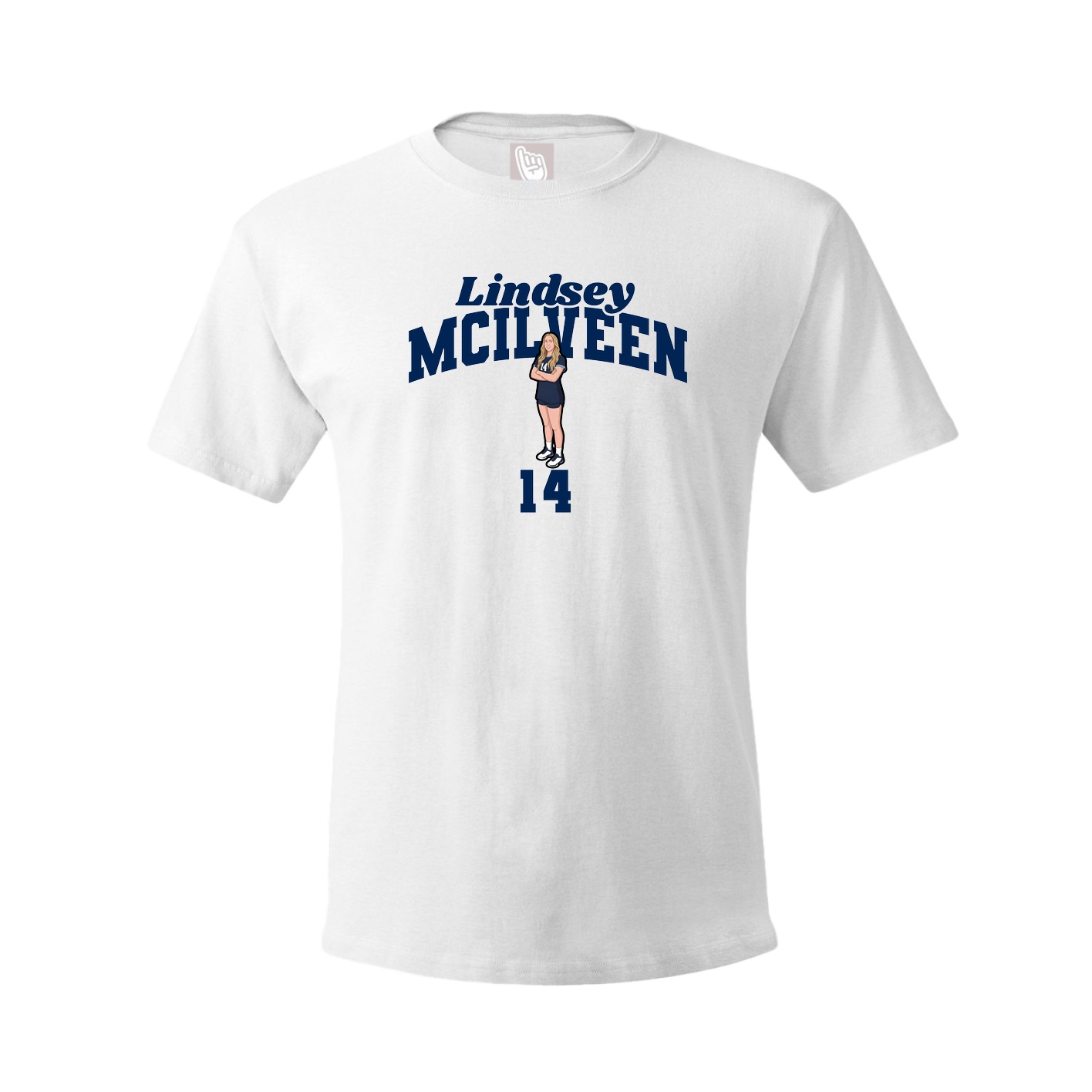Tee — Signature Arch in White