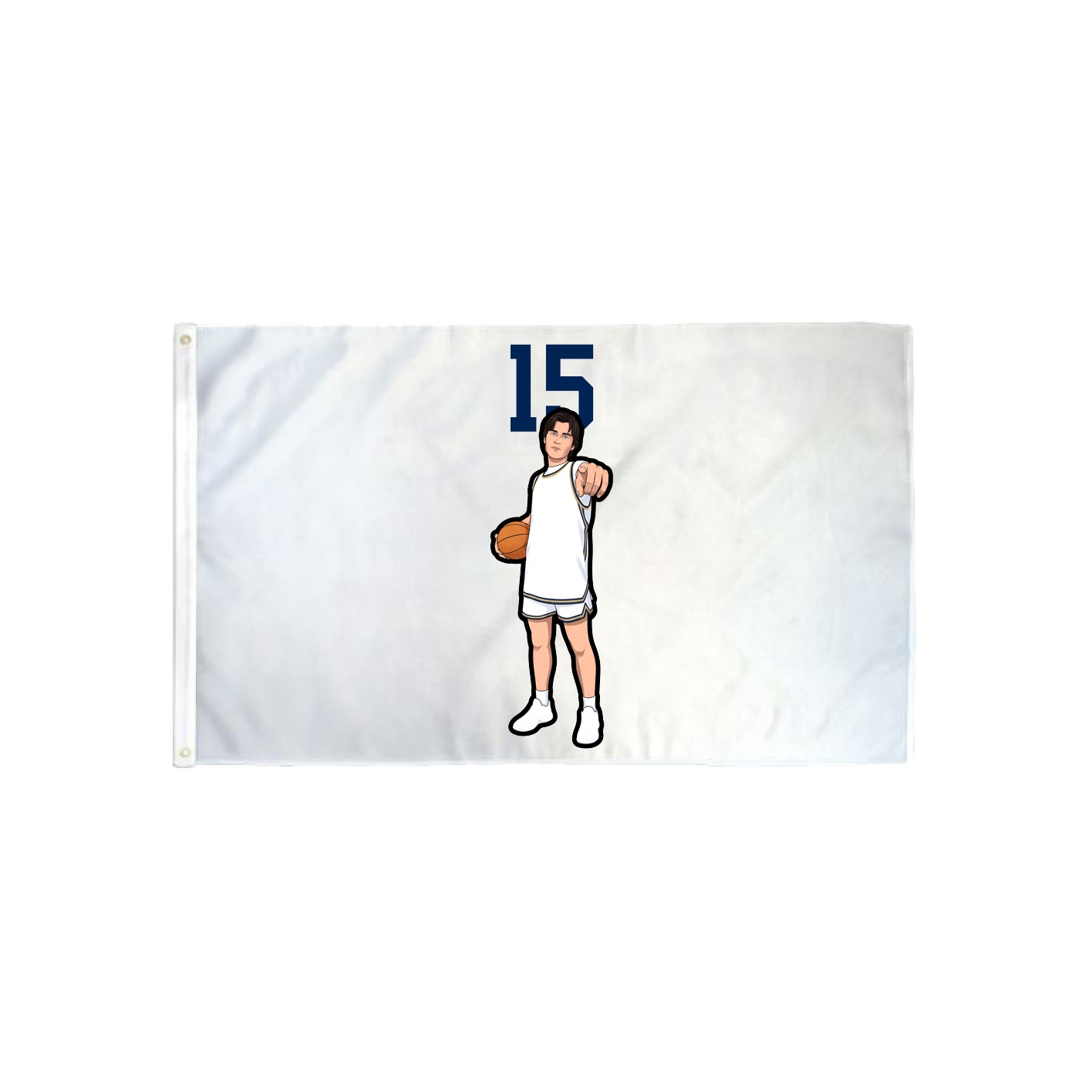 3x5 Flag — Number Top in Classic