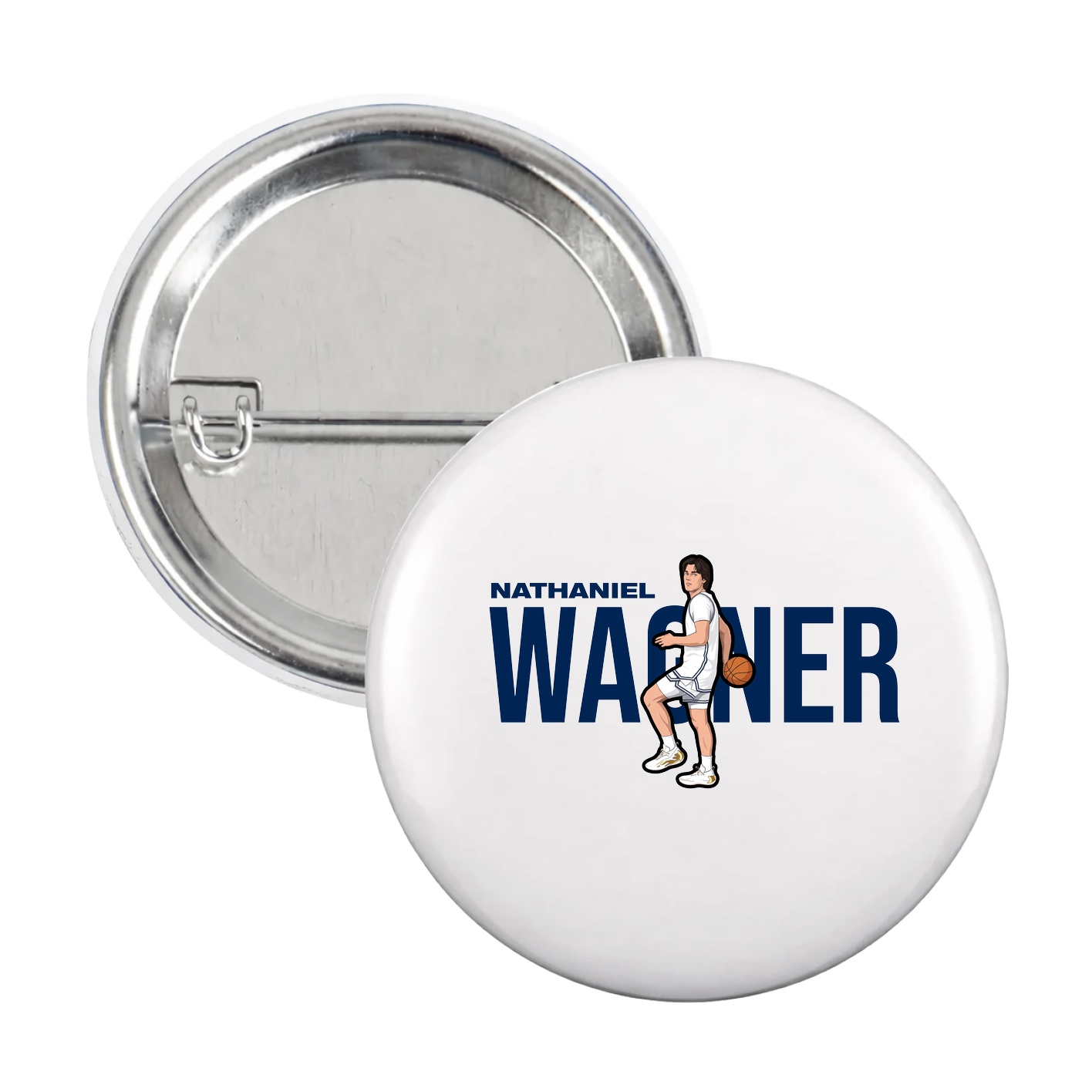 Game Day Button — Player Name in White