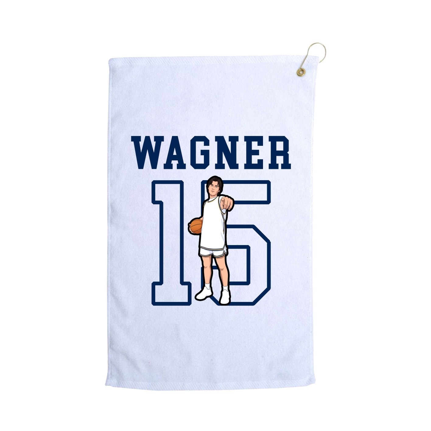 Golf Towel — Shirsey in White