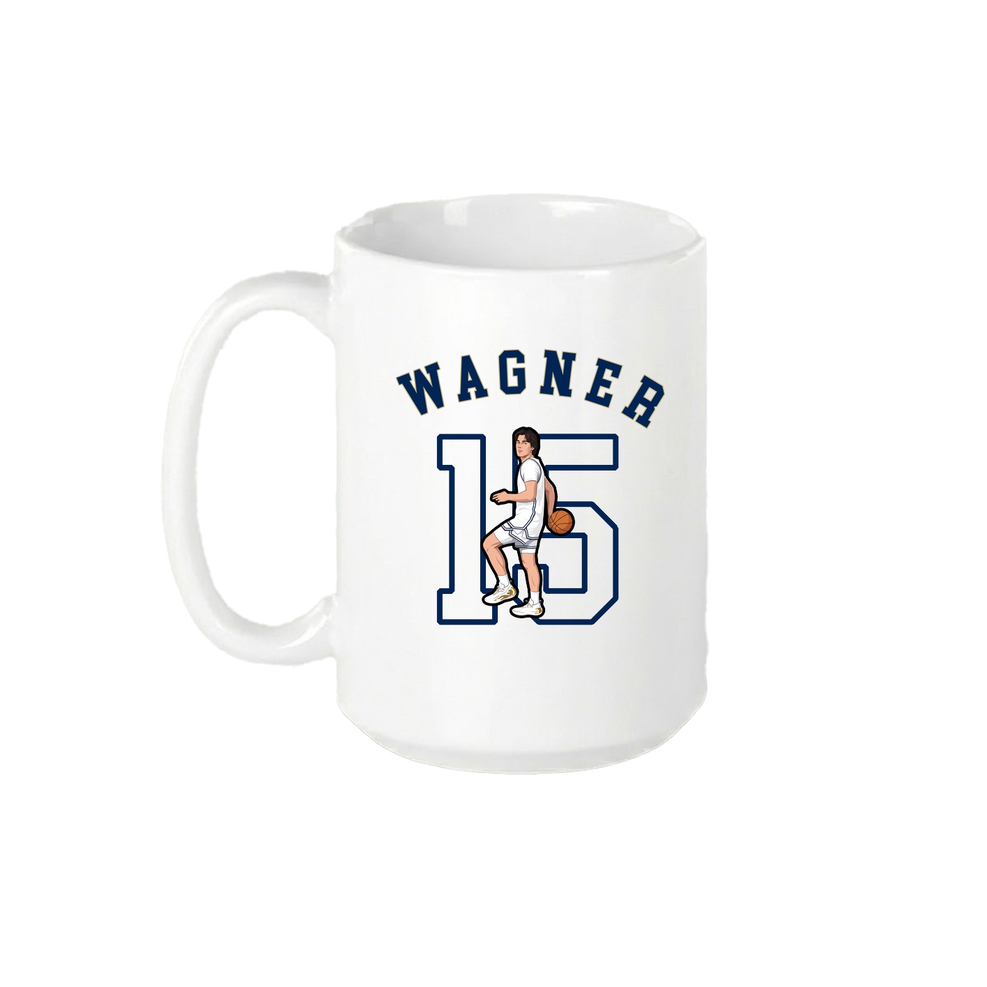 15oz Coffee Mug — Shirsey Arch in White