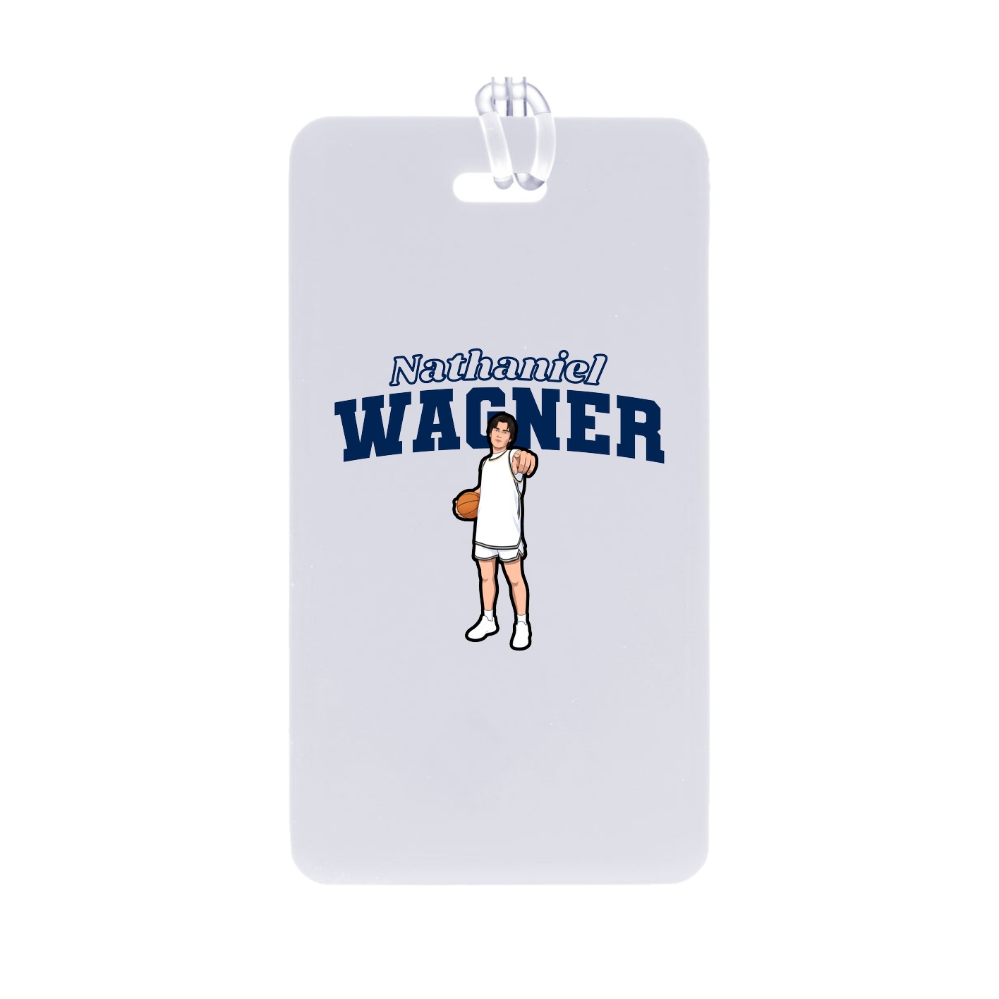 Bag Tag — Name Arch in Classic