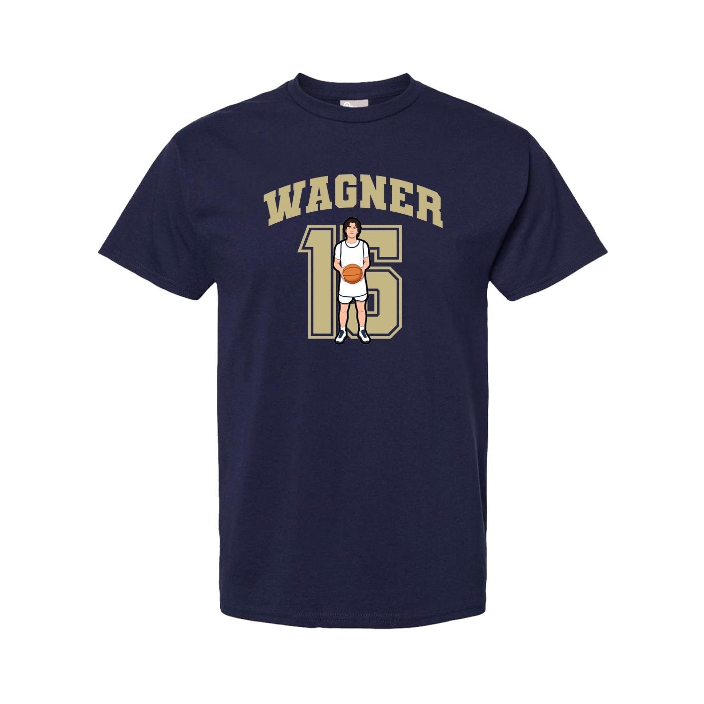 Tee — Number in Navy