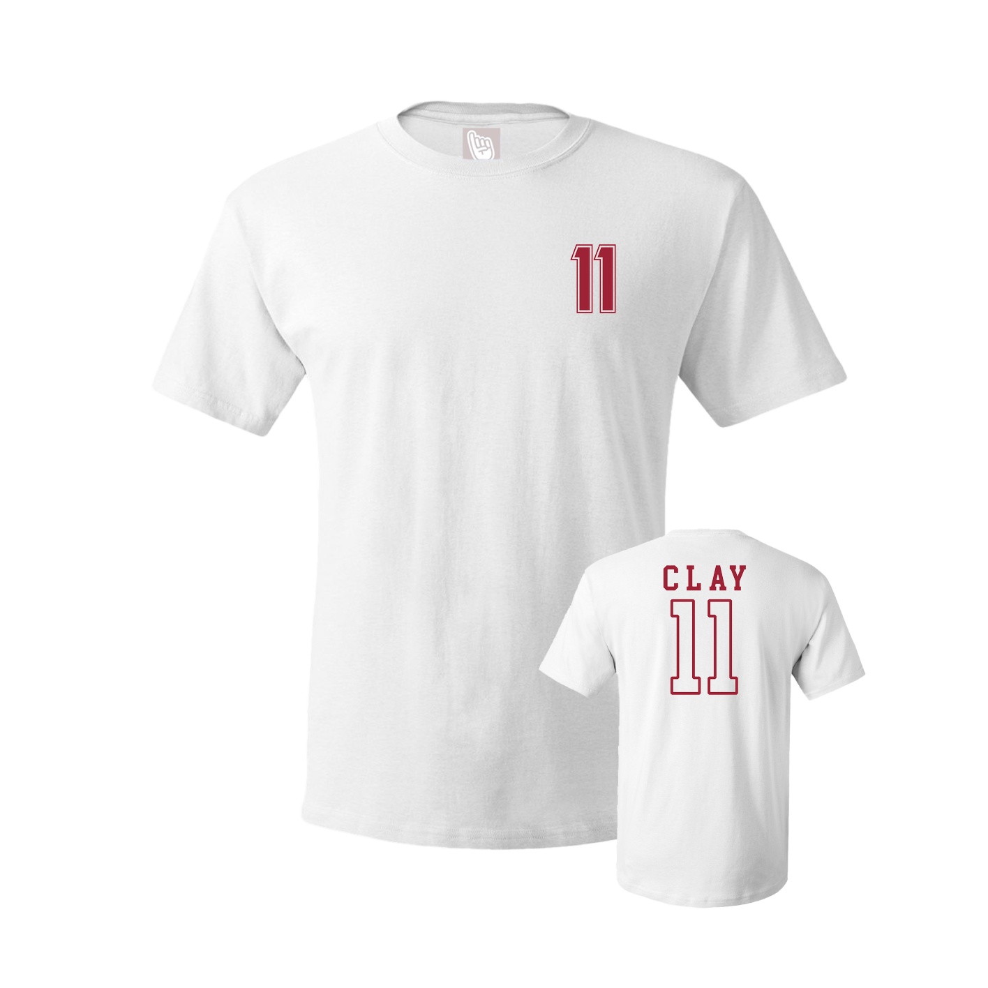 Tee — Chest Back in White