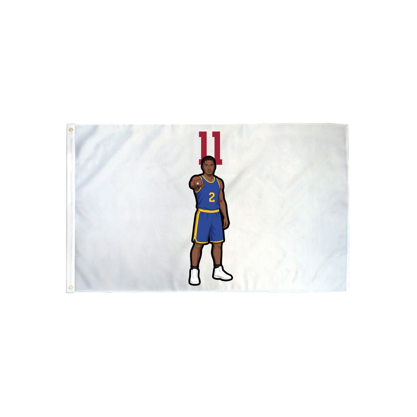 3x5 Flag — Number Top in Classic