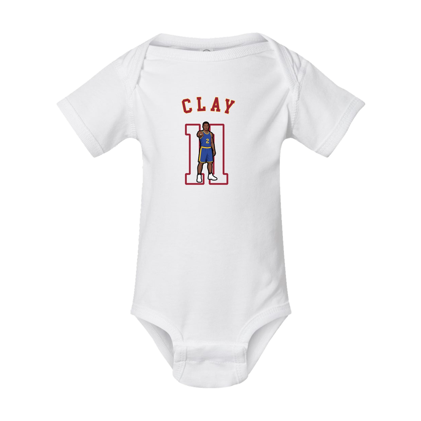Baby Onesie — Shirsey Arch in White
