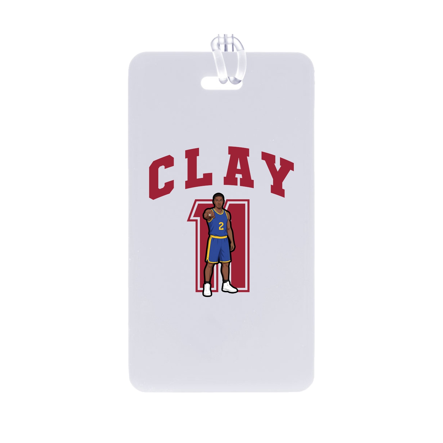 Bag Tag — Number in Classic