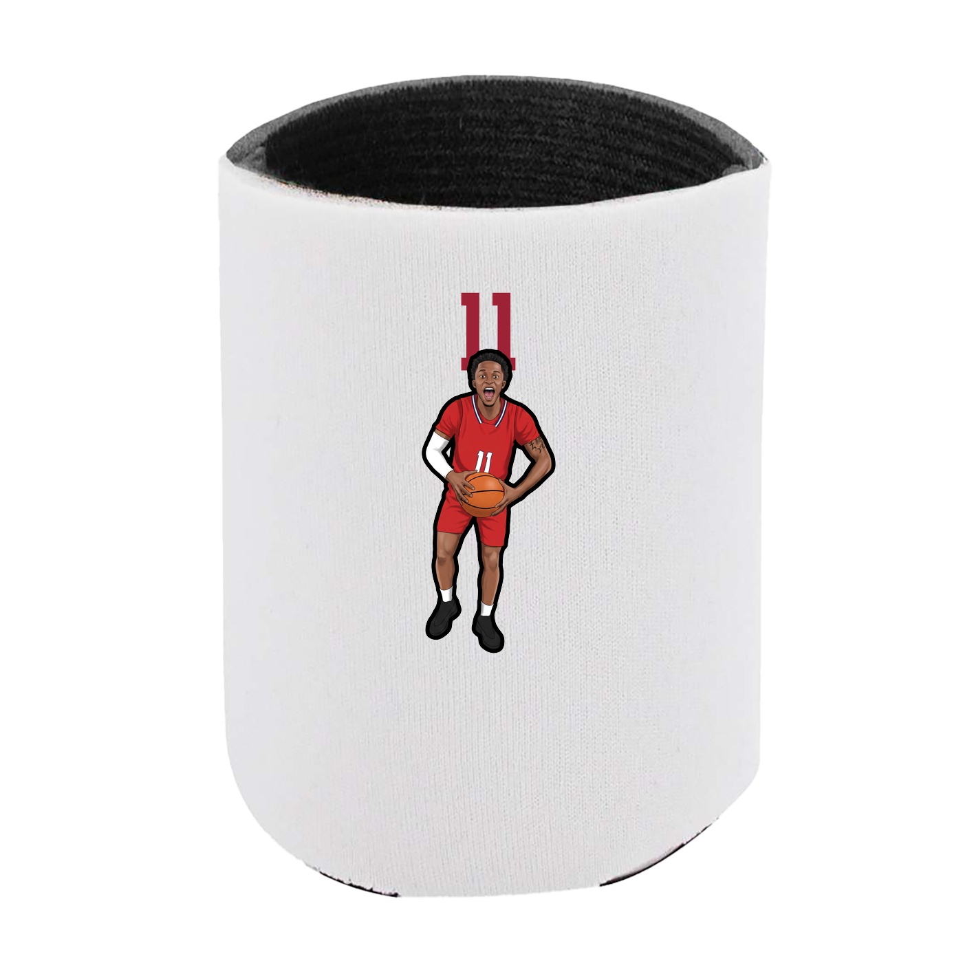Can Holder — Number Top in White