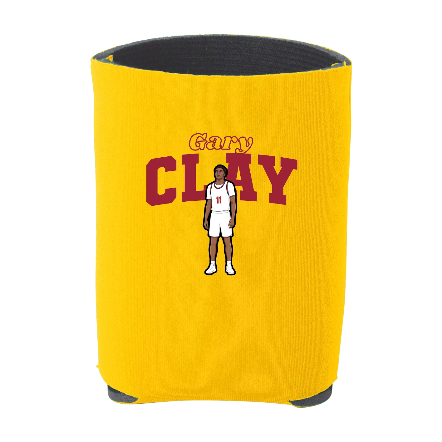 Can Holder — Name Arch in Yellow