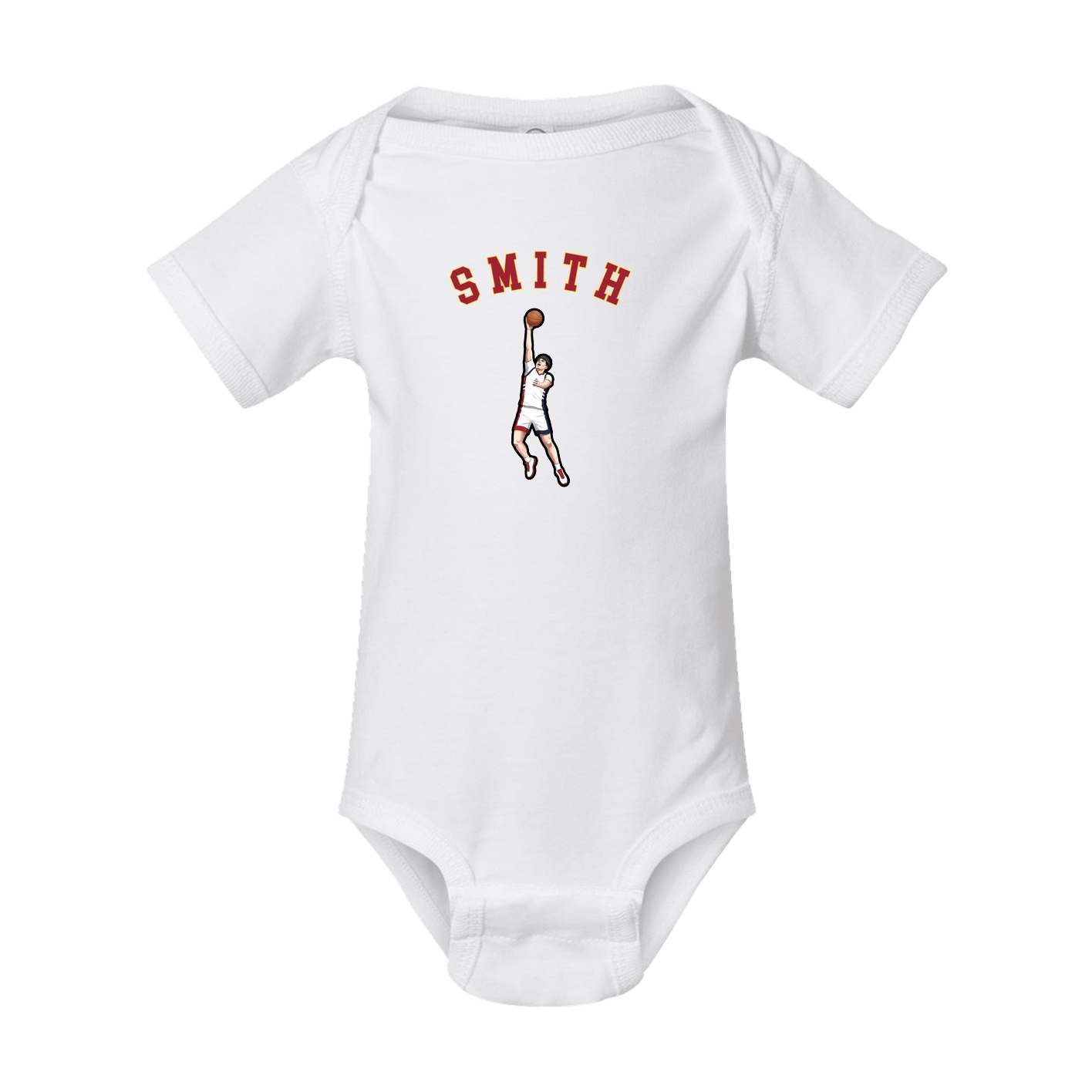 Baby Onesie — Shirsey Arch in White