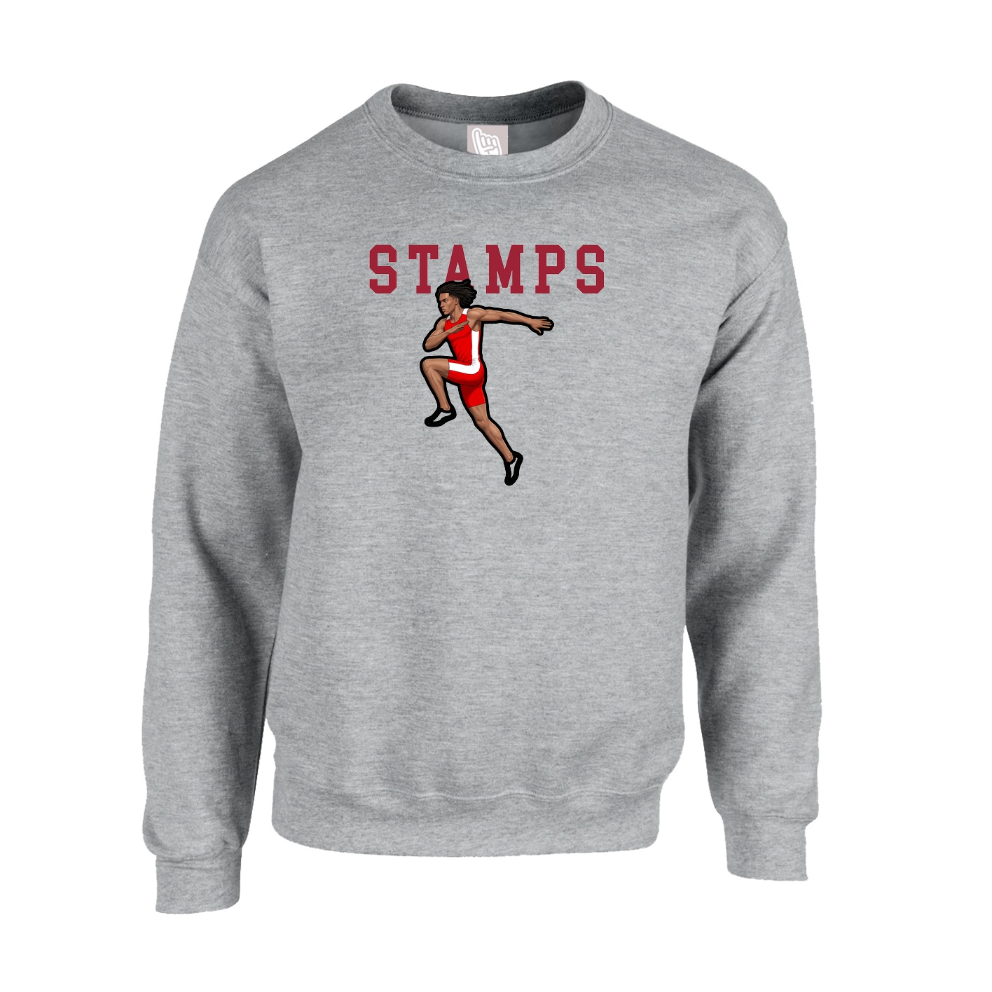 Fleece Crew — Shirsey in Grey