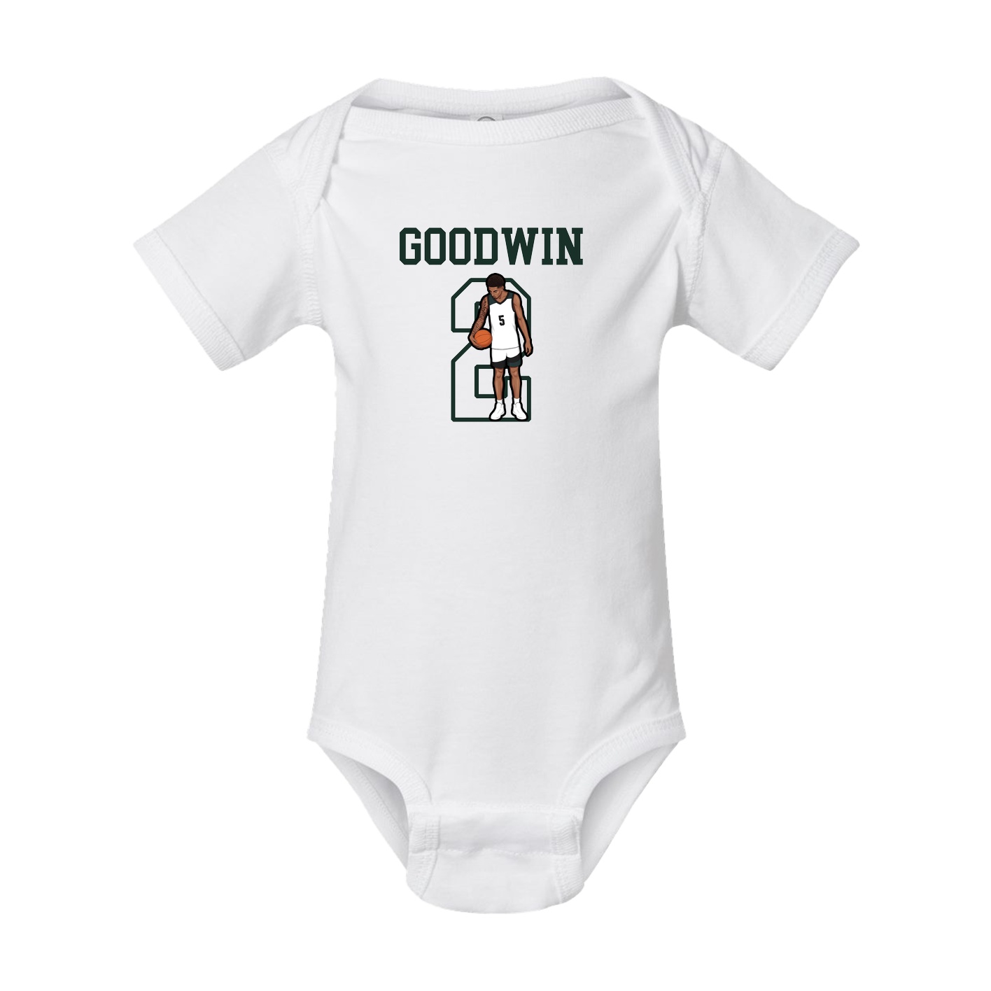 Baby Onesie — Shirsey in White