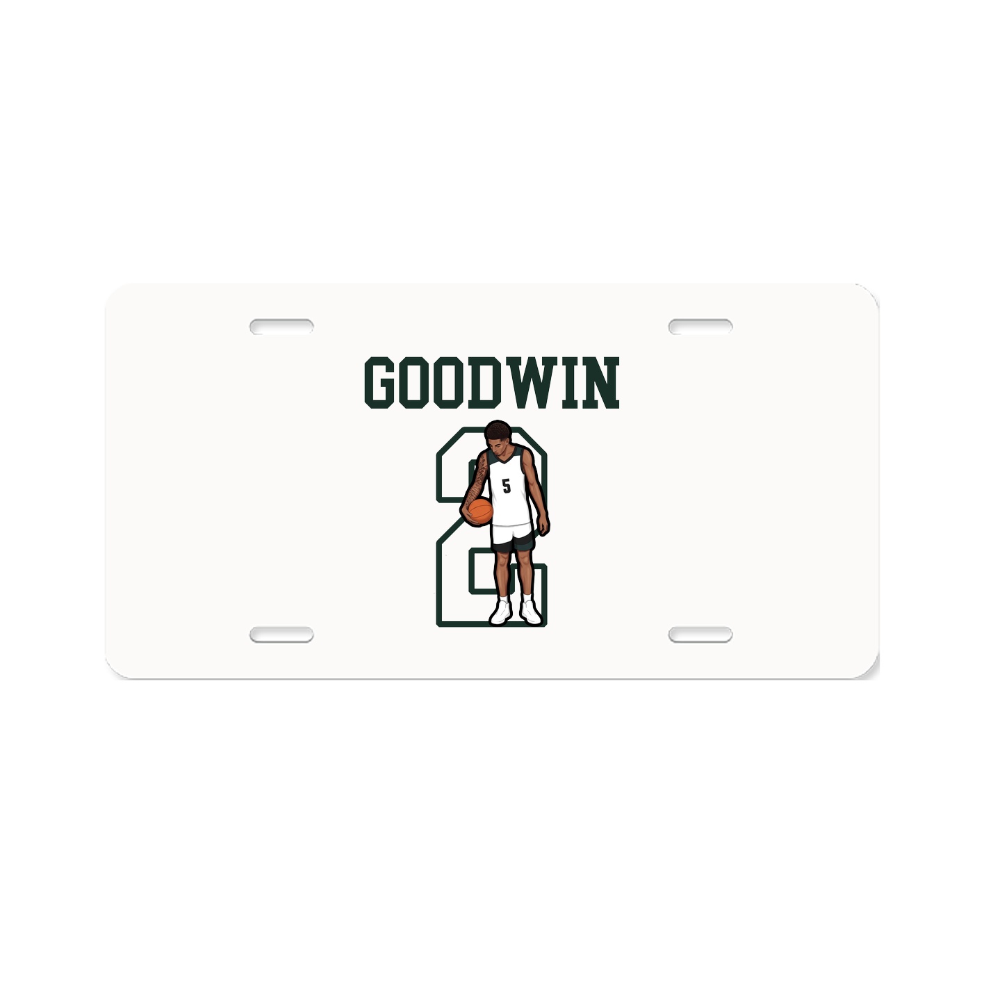 License Plate — Shirsey in Classic