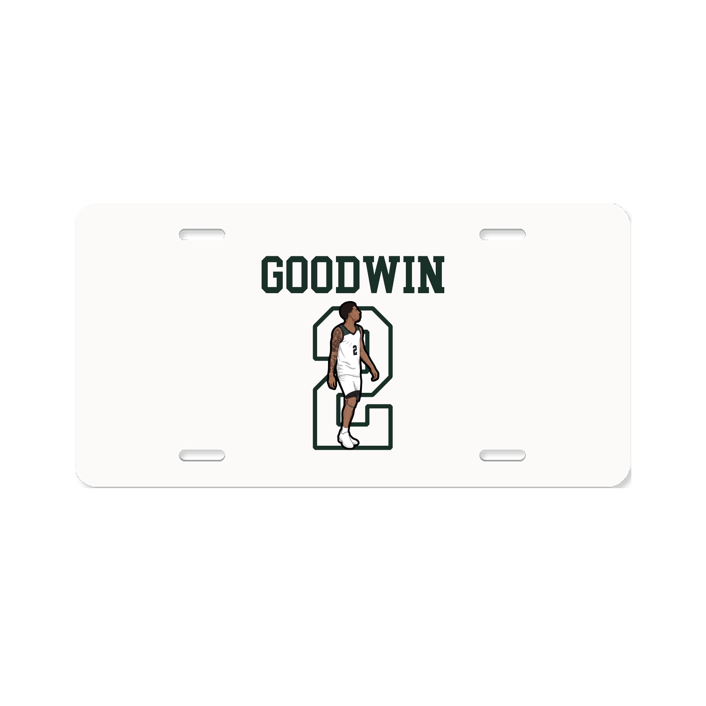 License Plate — Shirsey in Classic