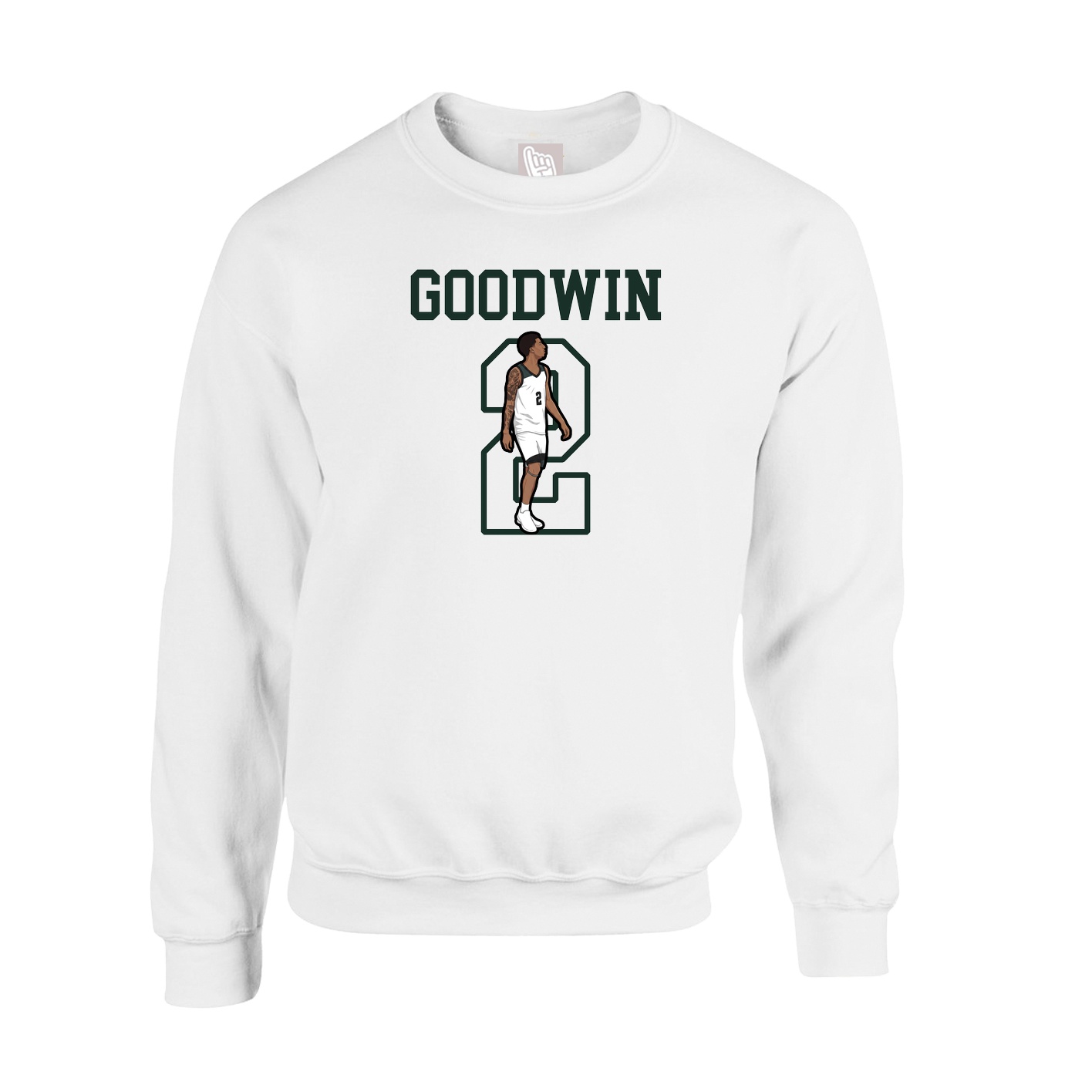 Fleece Crew — Shirsey in White