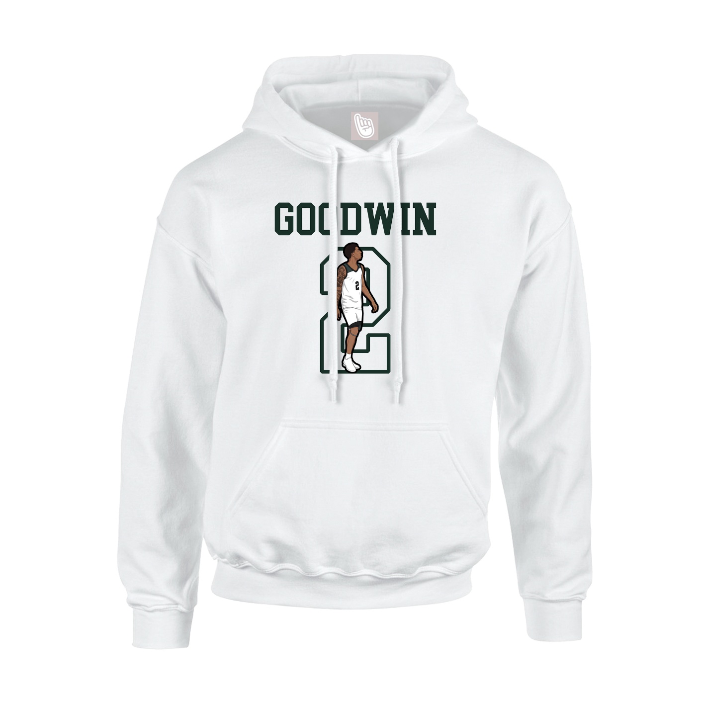 Youth Hoodie — Shirsey in White