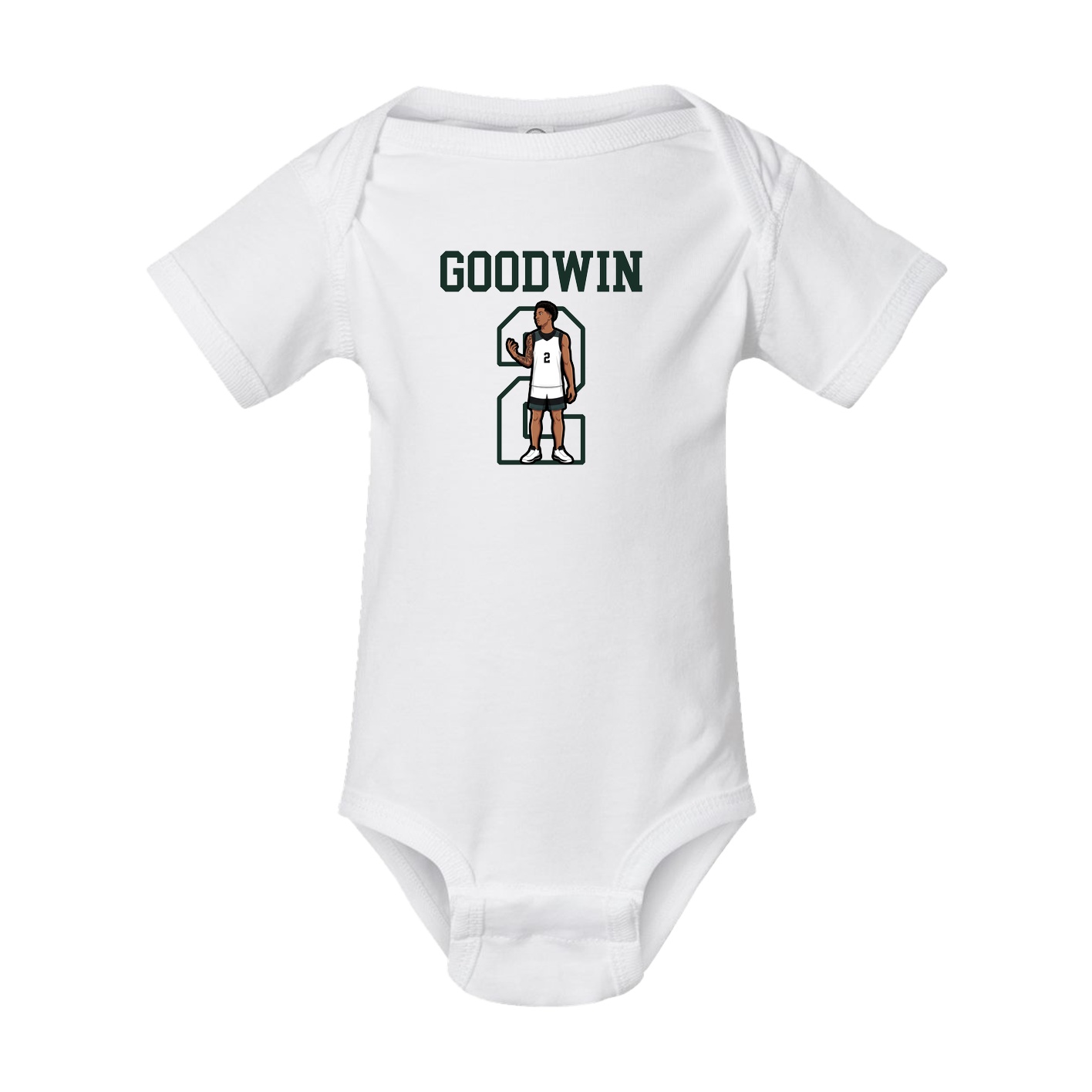 Baby Onesie — Shirsey in White