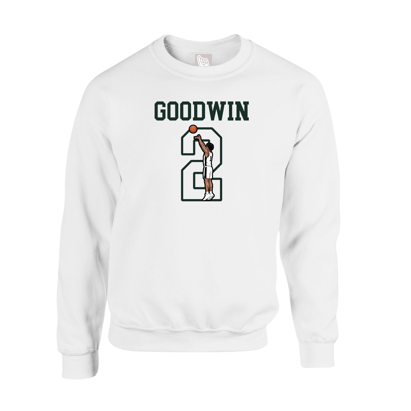 Fleece Crew — Shirsey in White