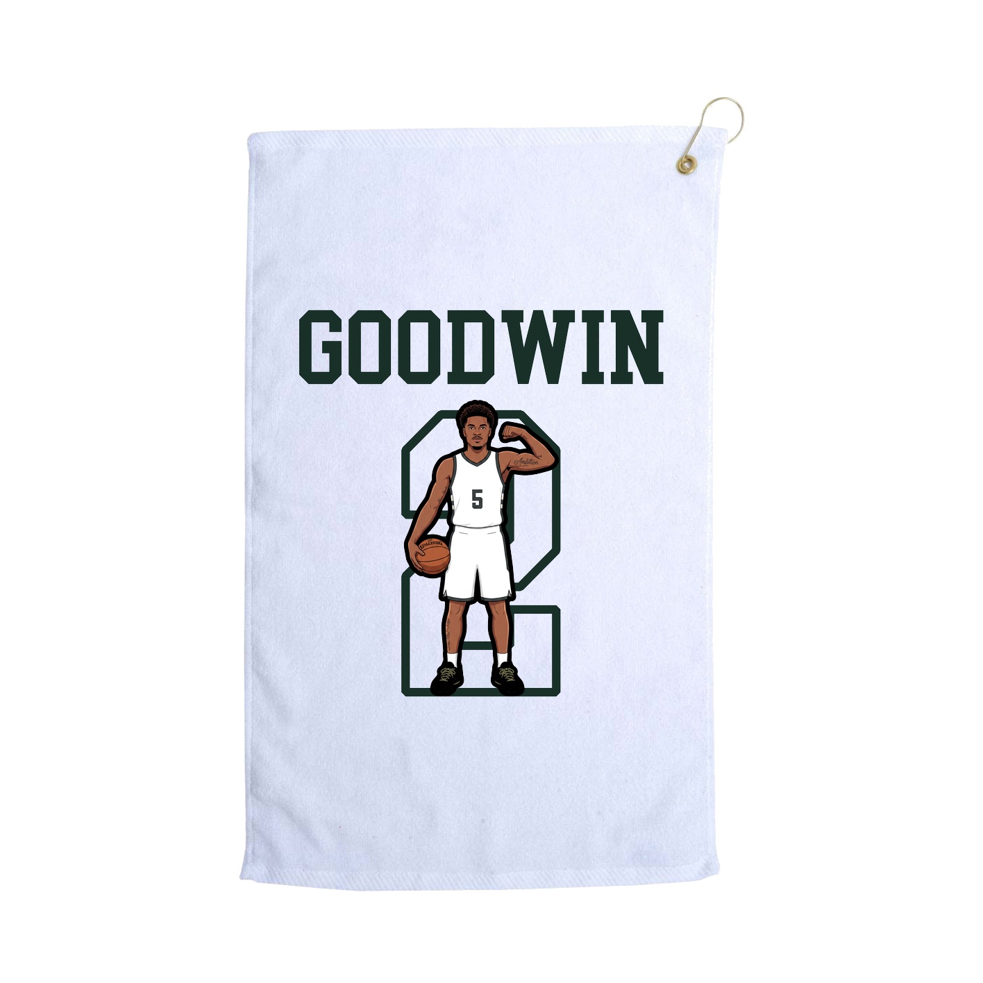 Golf Towel — Shirsey in White
