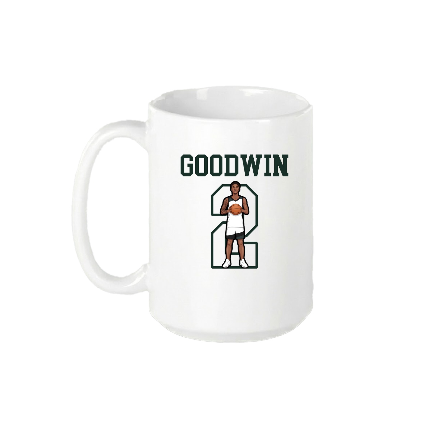 15oz Coffee Mug — Shirsey in White