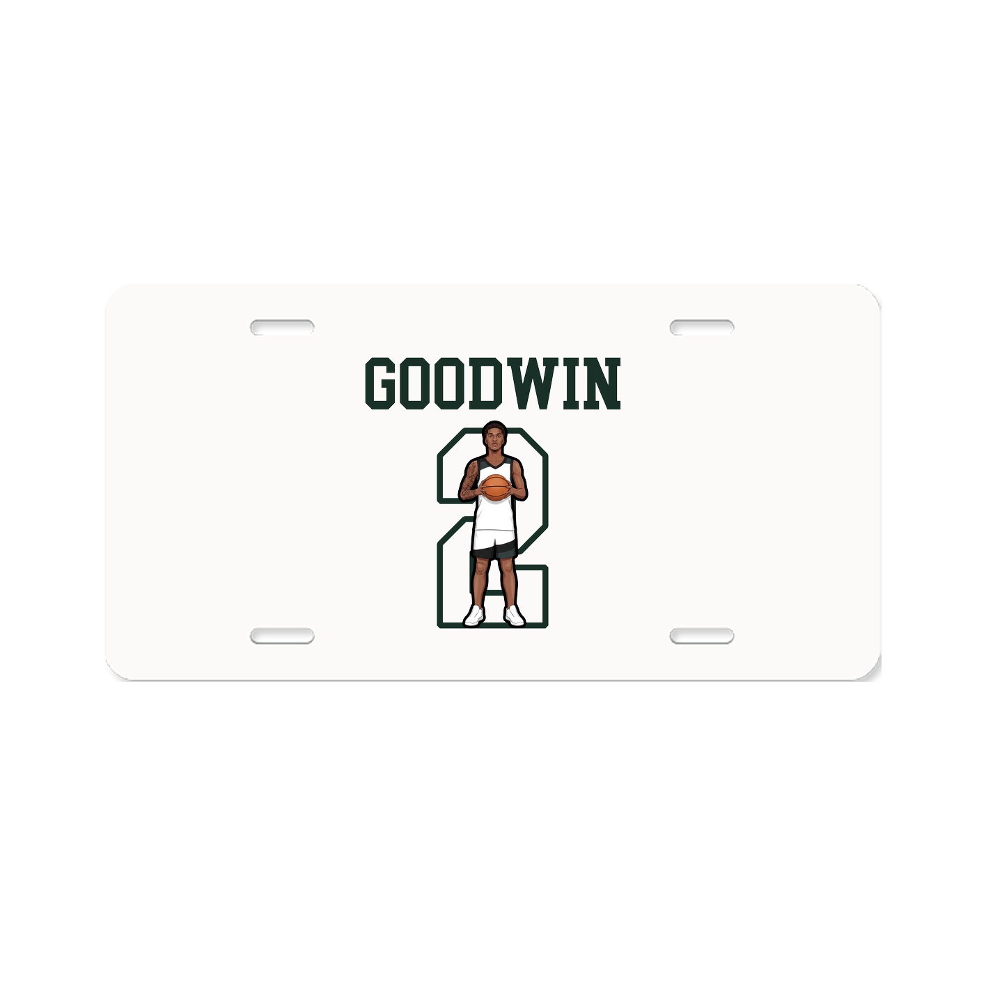 License Plate — Shirsey in Classic