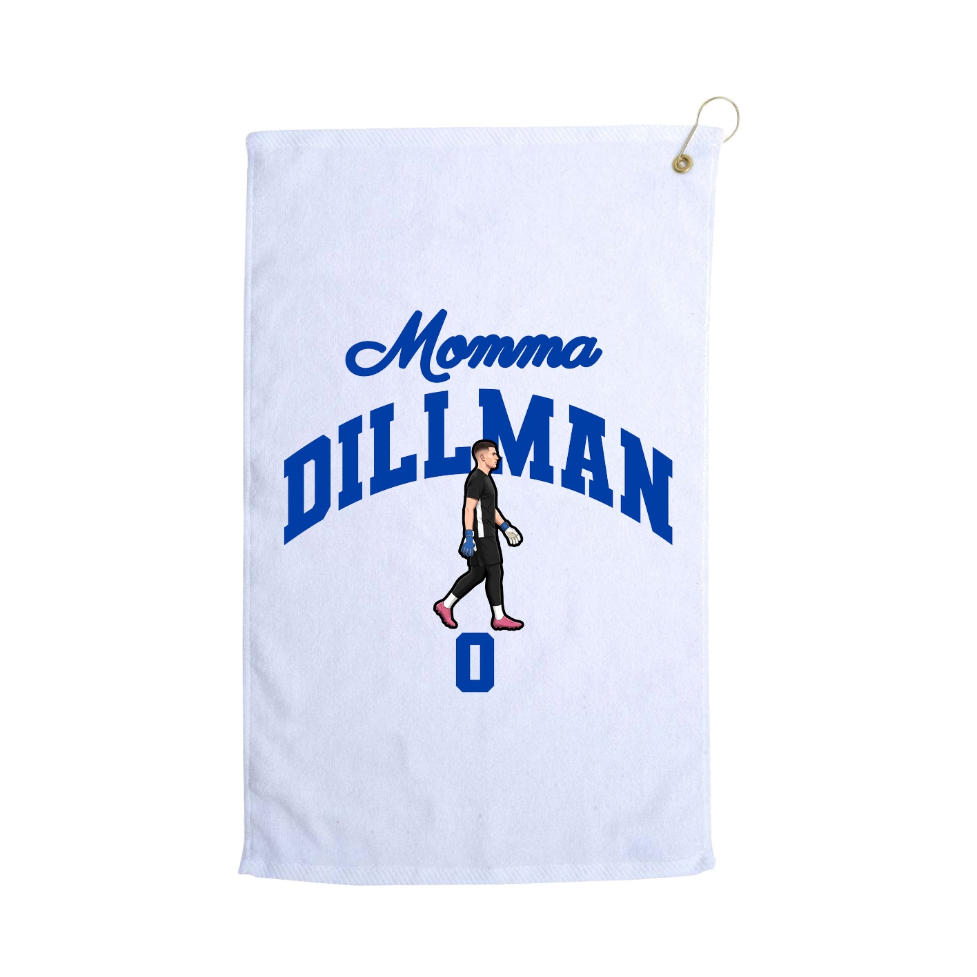 Golf Towel — Mothers Day Arch in White