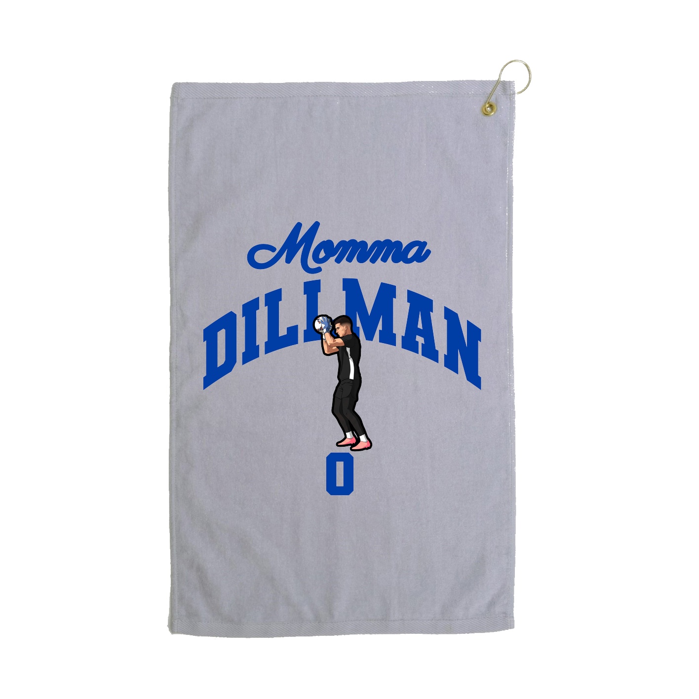 Golf Towel — Mothers Day Arch in Grey