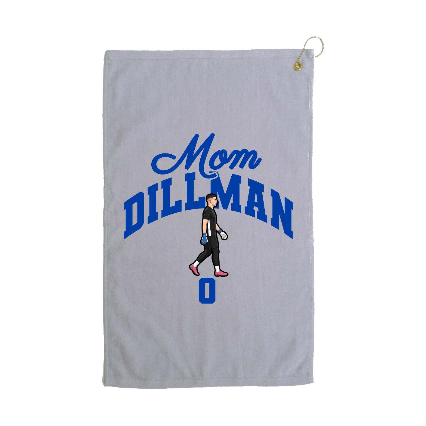 Golf Towel — Mothers Day Arch in Grey