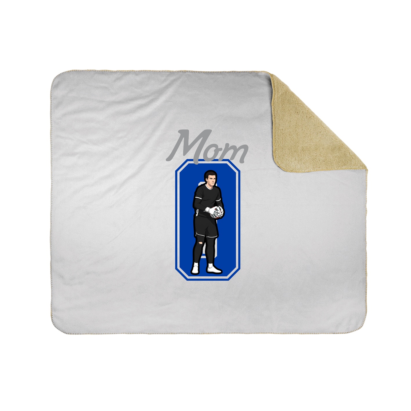 Throw Blanket — Mothers Day Shirsey in White