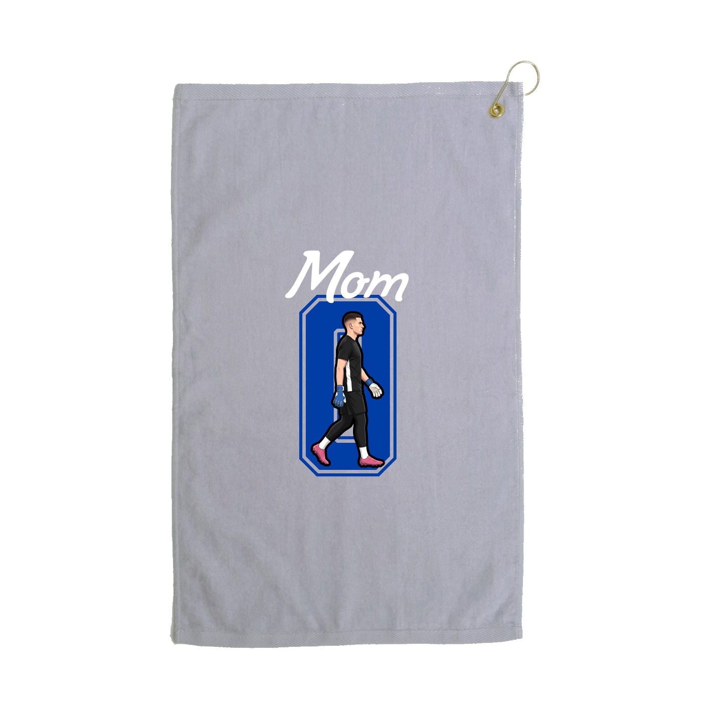Golf Towel — Mothers Day Shirsey in Grey