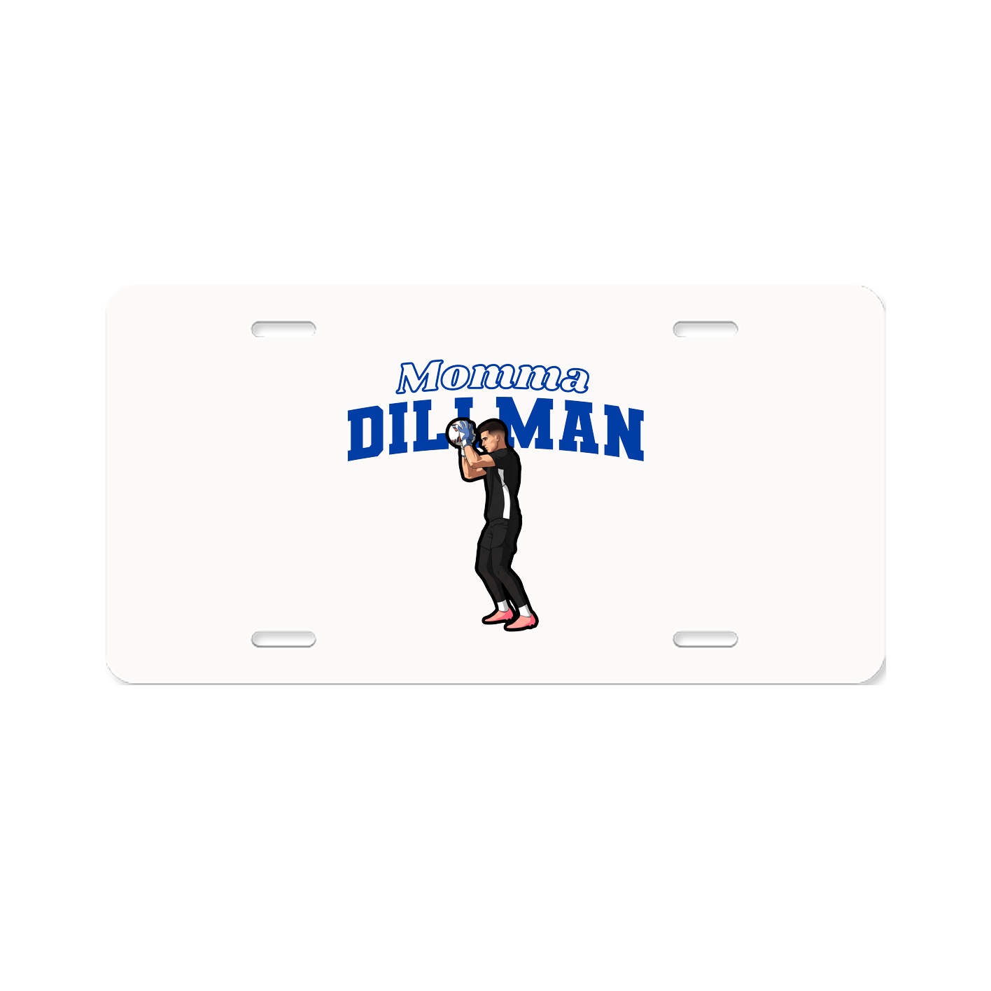 License Plate — Mothers Day Block in Classic