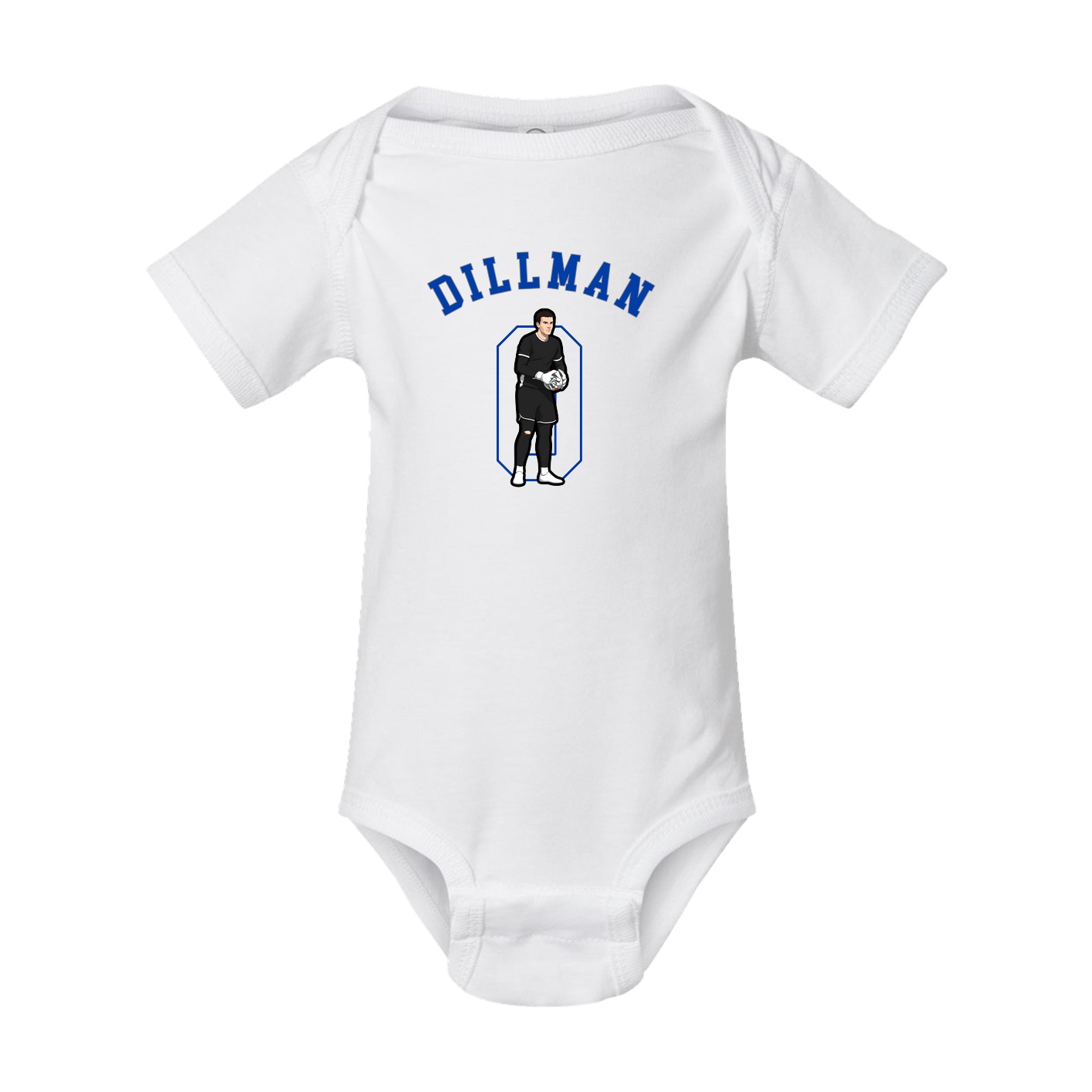 Baby Onesie — Shirsey Arch in White