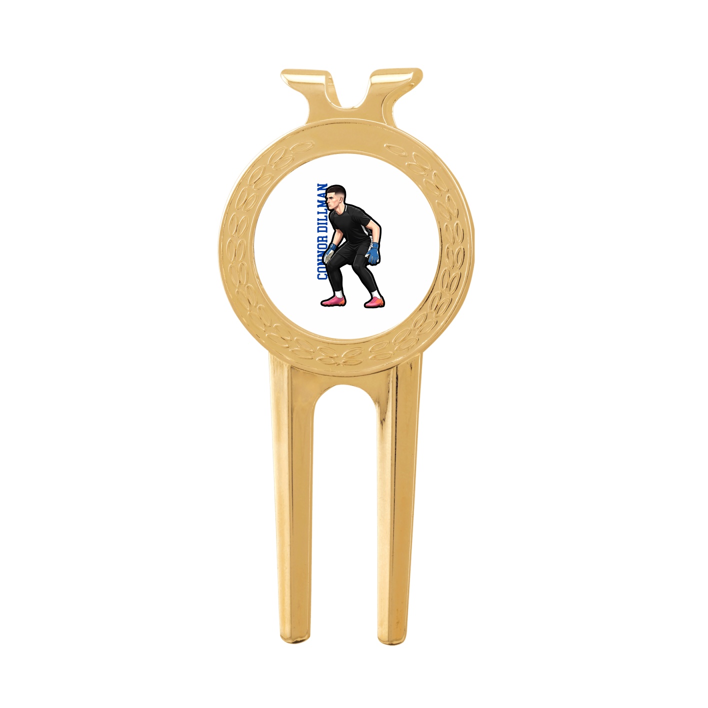 Divot Tool with Ball Marker — Name Vertical in Classic