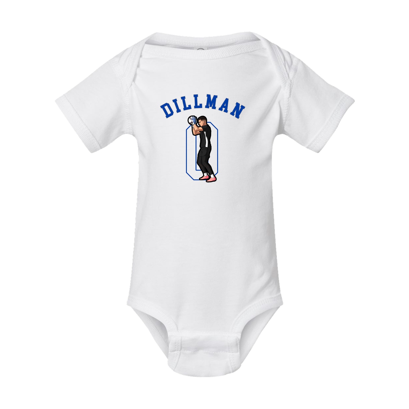 Baby Onesie — Shirsey Arch in White
