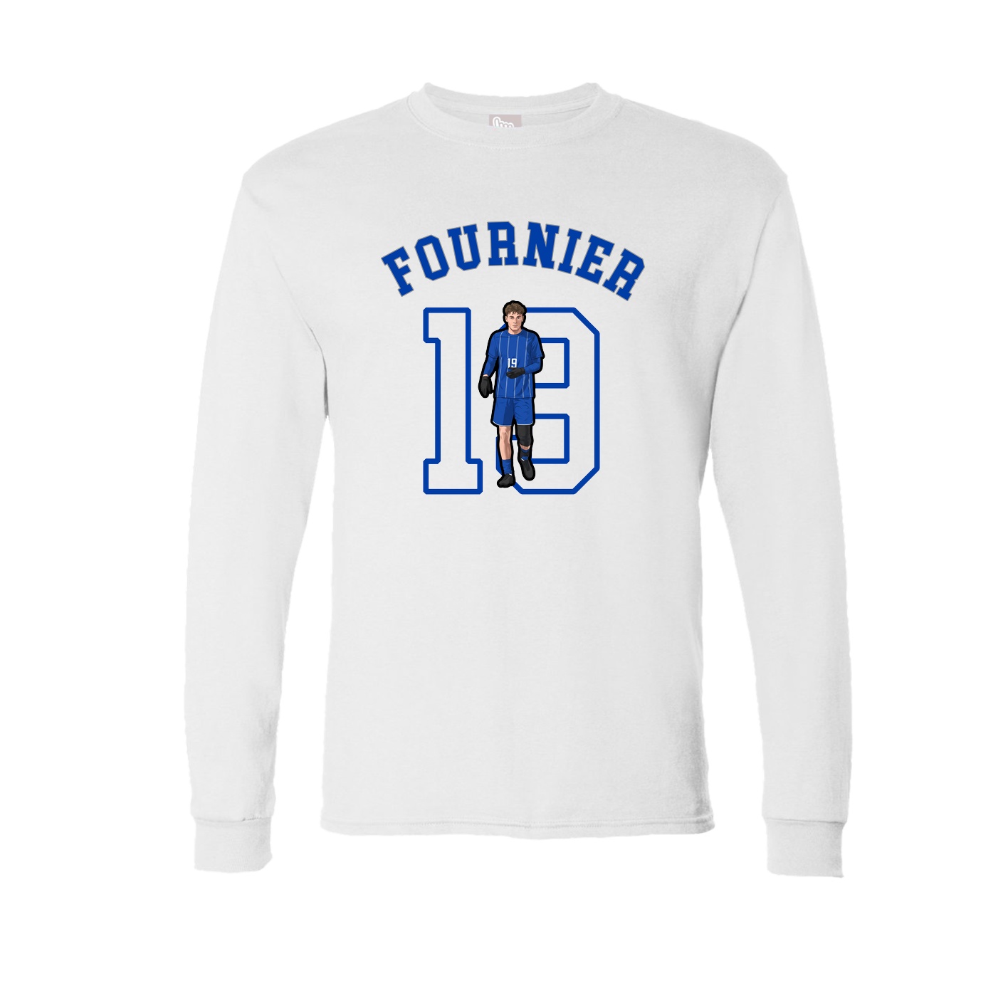 Long Sleeve Tee — Shirsey Arch in White