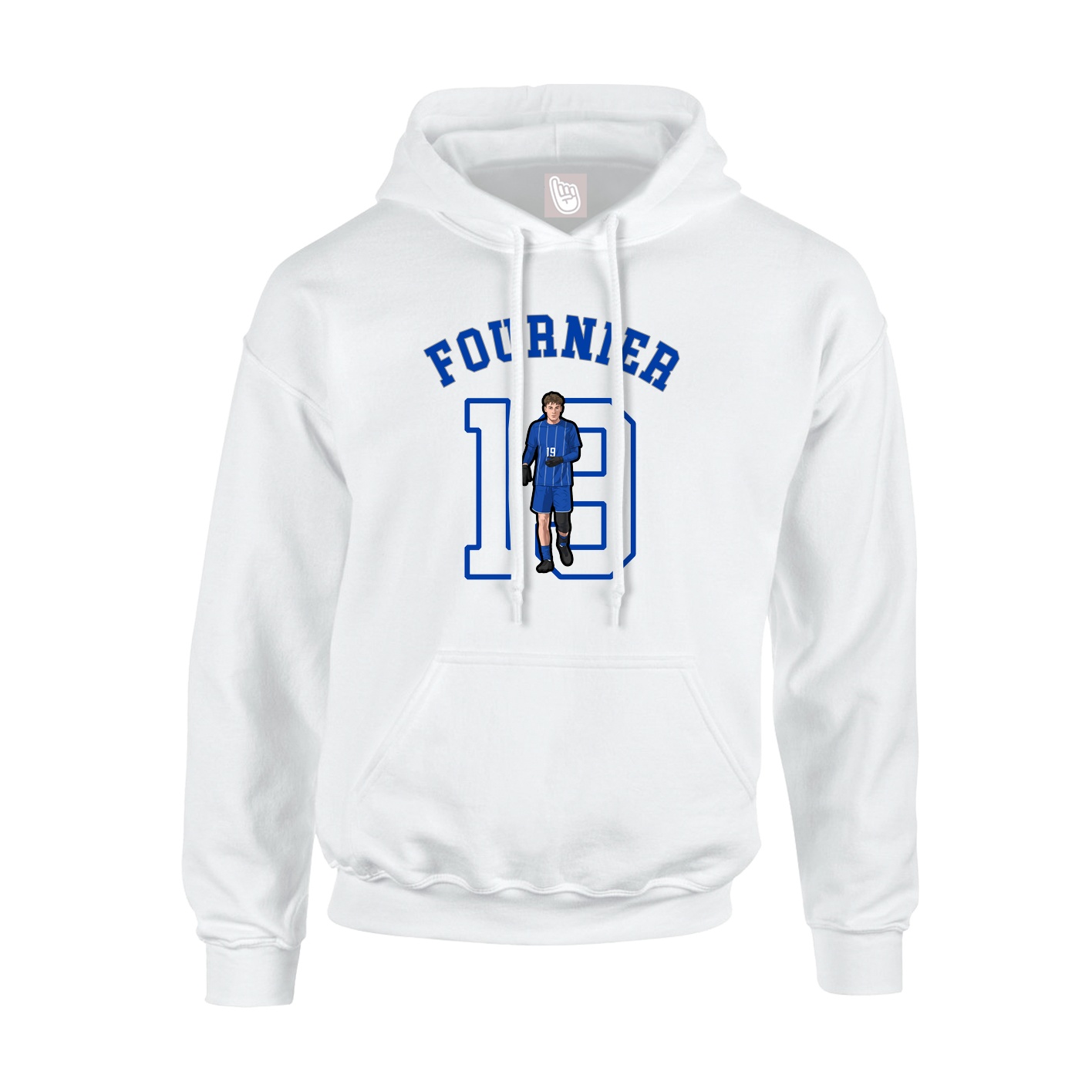 Youth Hoodie — Shirsey Arch in White