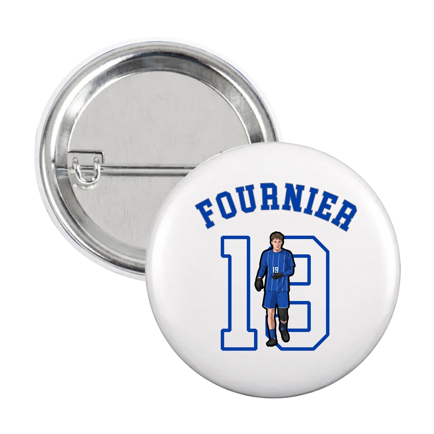 Game Day Button — Shirsey Arch in White