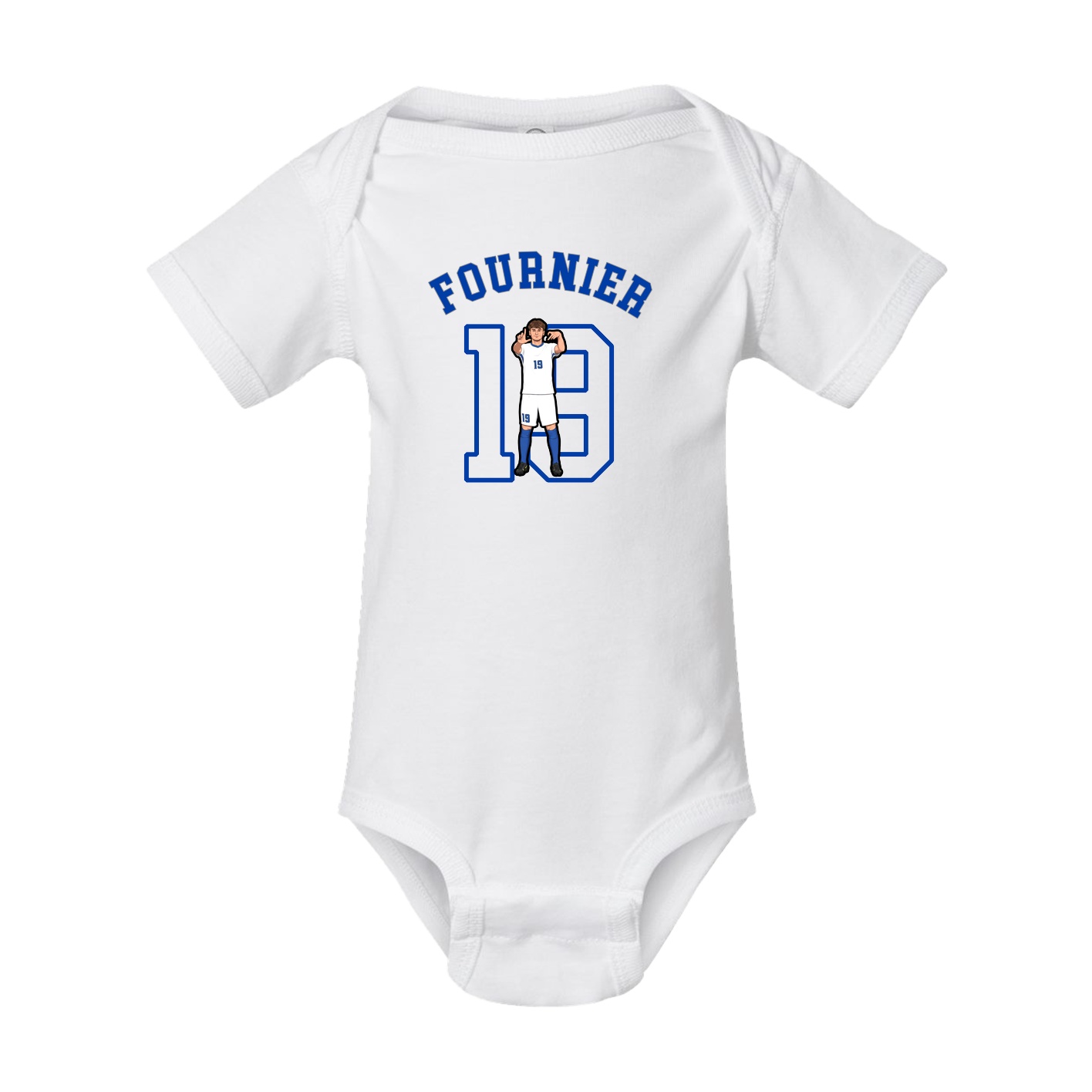 Baby Onesie — Shirsey Arch in White